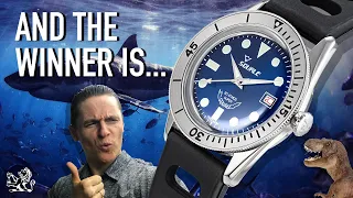 Squale Sub-39 SuperBlue Dive Watch Giveaway Winner Announcement!