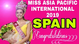 Miss Asia Pacific International 2019 WINNER MISS SPAIN! Full Show