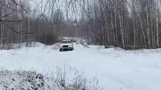 AUDI Q5 В СНЕГУ