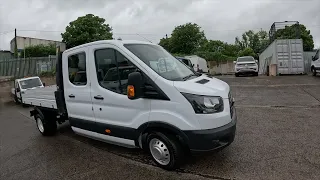 MEGA VALUE TRANSIT DOUBLE CAB TIPPER WITH ONE STOP BODY FOR SALE @ 100VANS.COM