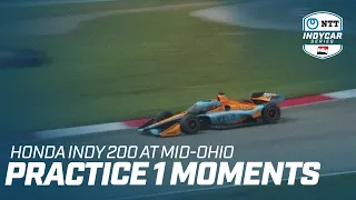 PRACTICE 1 MOMENTS // HONDA INDY 200 AT MID-OHIO