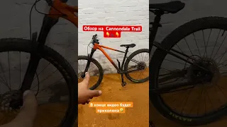 Обзор на Cannondale Trail🚲