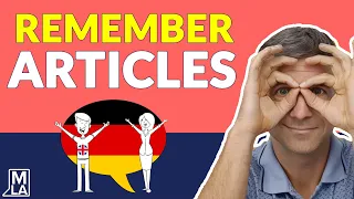 🇩🇪 Trick to Remember German Articles | German for Beginners | Marcus´ Language Academy