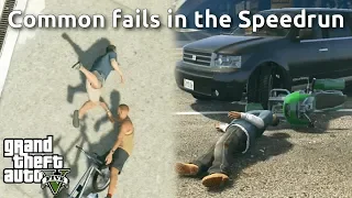 The Most Common Fails in GTAV Speedruns #1