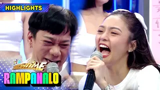 Lassy jokingly warns Kim about their punishment | It's Showtime RamPanalo