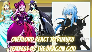 Overlord React To Rimuru Tempest As The Dragon God | Gacha Reaction | Veldanava x Renner