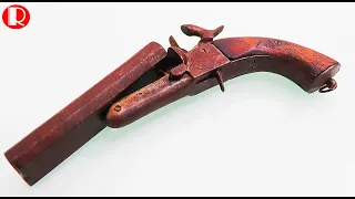 200 Years Old Antique Rusty Lefaucheux l Restoration | Antique Gun Restoration