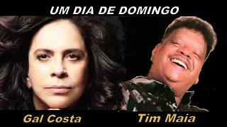 Tim Maia e Gal Costa - Um dia de Domingo - Karaoke Real