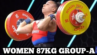 2023 IWF World Weightlifting Championship Riyadh Women 87Kg Group-A