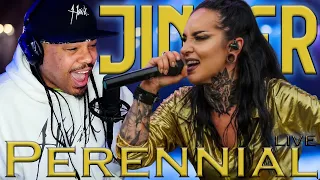 HOW DOES SHE DO THIS!?!? | Perennial | JINJER | Rapper REACTION | COMMENTARY