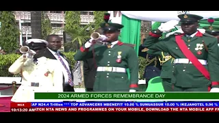 2024 Armed Forces Remembrance Day | NTA