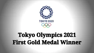 first gold medal 🥇🥇🥇🥇 winner ( Qian yang ) of Tokyo Olympic 2020