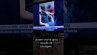 jovem morre após sessão de tatuagem