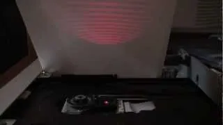Inside a DVD player - the laser mechanism