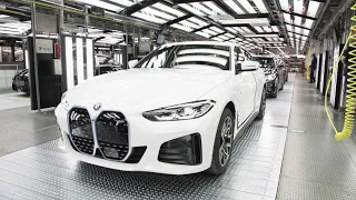 BMW i4 Production Line - German Car Factory