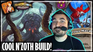 MY COOLEST N'ZOTH BUILD EVER! - Hearthstone Battlegrounds