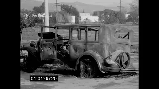 Aftermath of Glendale, California Flood   January 1, 1934