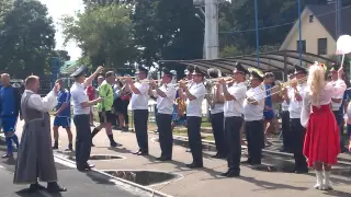 Полоцкий военный оркестр в.ч. 5530 ( марш "Триумф победителей")