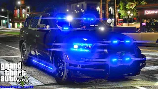 Playing GTA 5 As A POLICE OFFICER Gang Unit Patrol🔥🔥||  GTA 5 Lspdfr Mod|  4K