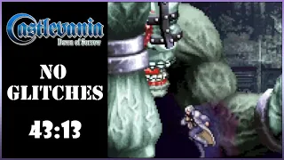 Dawn of Sorrow Glitchless in 43:13