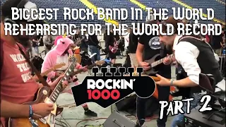 1000 Musicians Rehearsal Part 2 - Behind The Scenes - Making Of Rockin'1000 Frankfurt 2019