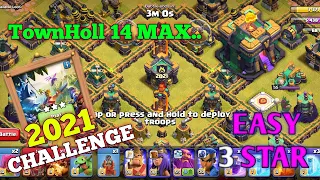 easily 3 star 2021 challenge (10 years of clash) COC