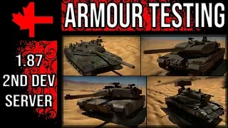 War Thunder 2ⁿᵈ Dev Server - Update 1.87 - General Armour Testing