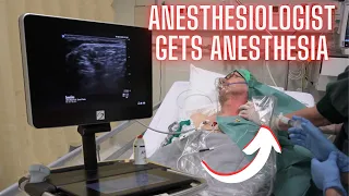 Anesthesiologist gets anesthesia (and surgery)