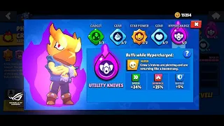 I unlocked Phoenix Crow Hypercharge ⚡⚡| Extending streak 🔥| Brawl Stars 🎮India |