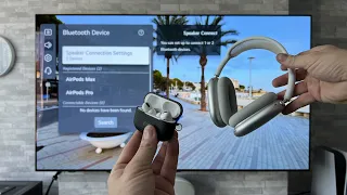 Connect MULTIPLE Bluetooth headphones to LG OLED TVs EASY, Step by step guide