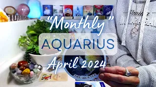AQUARIUS "MONTHLY" April 2024: LIBERATION ~ Opens Your Heart In Ways You Never Thought Possible!