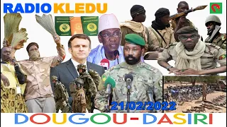 RADIO KLEDU  DU 21/02/2022