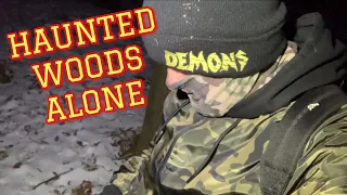 Ghost Hunting Alone In Haunted Woods | 8mm Reboot