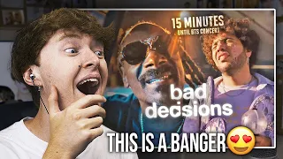 THIS IS A BANGER! (benny blanco, BTS & Snoop Dogg - Bad Decisions | Music Video Reaction)