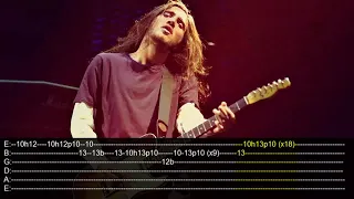 John Frusciante - Soul to Squeeze SOLO (Calgary, 2006)● TABS