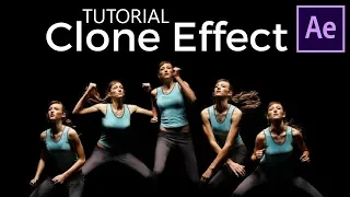 AFTER EFFECT TUTORIAL | Multiple Clone Effect