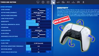 Fortnite's NEW 🎮 settings are OP! (Gyro Aim + Flick Stick)