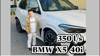 BMW X5 40I обзор с юным блогером🫰🏻