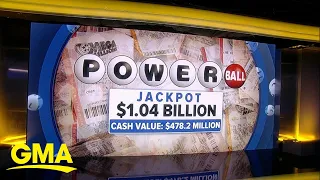 Powerball jackpot soars to more than $1 billion | GMA