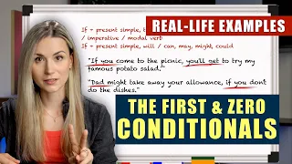 Conditional Sentences (The Zero and First Conditionals)   - English Grammar Lesson