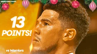 Devin Booker First Christmas Game! Full Highlights vs Warriors ● 13 POINTS! ● 25.12.21 ● 1080P 60FPS