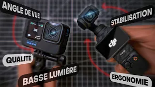 GoPro VS DJI Pocket 3 / Quelle camera choisir ?