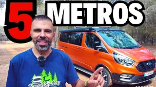 La CAMPER más PEQUEÑA 👈 con baño, 2 camas en poco mas de 5m 😱[Van Tour] Ford Nugget PLUS