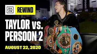 FULL FIGHT | Katie Taylor vs. Delfine Persoon 2 (DAZN REWIND)