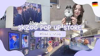 SKZOO STRAY KIDS POP UP STORE VLOG | MERCH UNBOXING | DEUTSCH