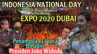 MERAYAKAN HARI NASIONAL INDONESIA DI EXPO 2020 DUBAI || SUARA LYODRA MEMBUAT SEMUA MENANGIS TERHARU