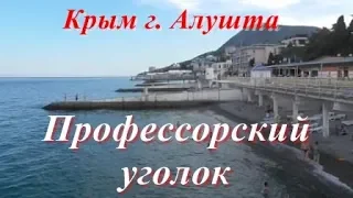 Профессорский уголок.  Крым г Алушта.