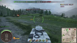 Bottom Tier Top Gun in Captured KV-1 (World of Tanks PS4)