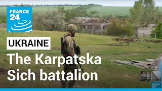 Exclusive: Embedded with the Karpatska Sich battalion in Ukraine's Donbas • FRANCE 24 English