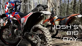 Joshs Big Day Part 1 - 2022 Beta Xtrainer - Enduro Ride